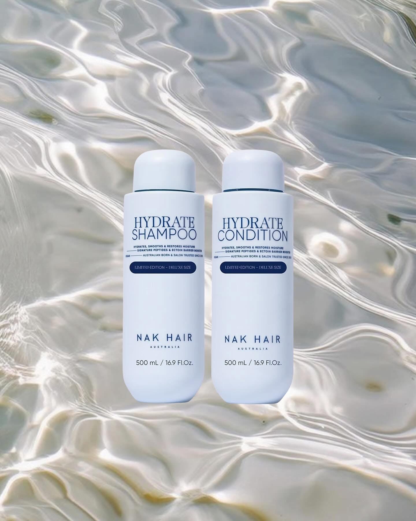 NAK Hair Signature Limited Edition Hydrate Duo 500ml