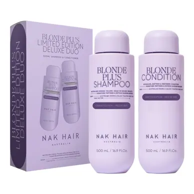 NAK Hair Signature Limited Edition Blonde Plus Duo 500ml